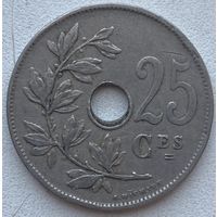 Бельгия 25 сантимов 1920 г. Belgique
