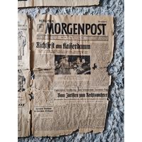 Газета Morgenpost 17 mai 1936 Берлин, Германия
