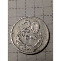 20 грошей Польша 1965 г