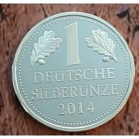 Германия 1 унция серебра