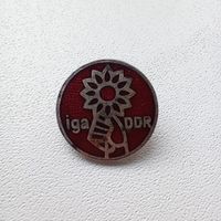 Значок Германия ГДР промышленность IGA DDR