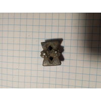 Накладка бант цветы.