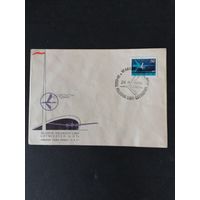 Польша 1959 КПД с маркой "30 лет польской авиакомпании LOT" (спецгашение) Mi.1115 каталог 0.70 евро