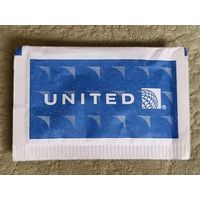 Сахар в пакетике (США,  Авиакомпания United)