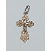 Крестик серебро  925 проба .