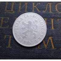 10 геллеров 1953 Чехословакия #01