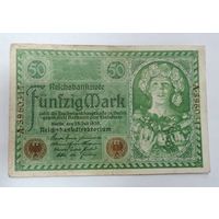 50 марок 1920 г. Германия.