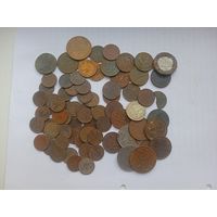 Сборный лот СССР и др. более 70 монет