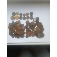 Сборный лот СССР и др. более 100 монет