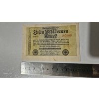 Банкнота Германии 1923 г.