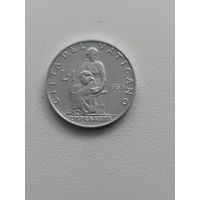Ватикан 1 лира 1965 год