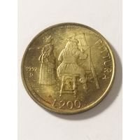 Сан Марино 200 лир 1997