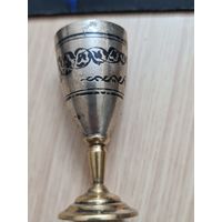 Серебряная рюмка времён СССР. 875 проба.