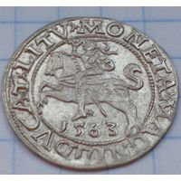 Полугрош 1563 г., ВКЛ.