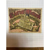 1 марка (нотгельды) г. Германия Торндорф-1201