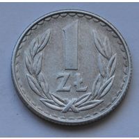 Польша, 1 злотый 1986 г.