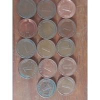 Монета 1 пфеннинг фрг
