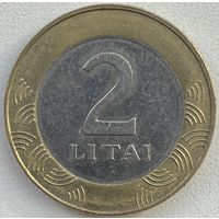 Литва 2 лита 2008 г.