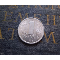 1 пфенниг 1985 (A) Германия ГДР #17 UNC