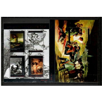 Того 2014  Живопись  ИСКУССТВО КАРТИНЫ    к/б+бл MNH