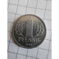 Германия ГДР 1 пфенниг 1984 А