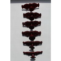 Ручки с накладкой мебельные для шуфлядок,шкафов пластик