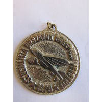 Знак. Значок. Медаль. "Авиашоу Социалистических стран". 2-е место. Южная группа войск. Армия стран Варшавского договора. Венгрия. Самолет. Авиация. Авиаспорт. 1979г.