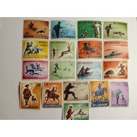 Марки  Охота Сан-Марино       18 шт. -  18,00 руб.