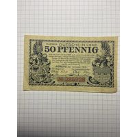 50 пфенигов (нотгельды) г. Германия.-2012