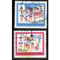 ГЕРМАНИЯ, ГДР - 1968 [Mi. 1432-1433] Гашеная (DDR03)