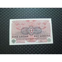 1 крона 1916 Австрия UNC