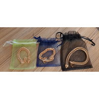 Браслет под золото на руку (бижутерия), новый-3шт