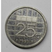 Нидерланды, 25 центов, 1999 год