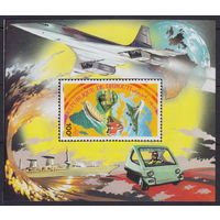 1981 Джибути 292/B32 Конкорд   MNH