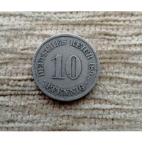 Werty71 Германия 10 пфеннигов 1898 А