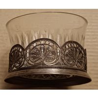 Мельхиоровая конфетницы. Скань. СССР. С 1 рубля!