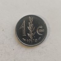 Монако 1 сантим 1978