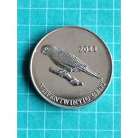 Остров Саба 25 центов 2011 г.