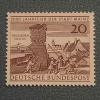 ФРГ 1962. 2000 летие города Mainz