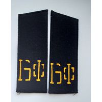 Погоны нашивные 4х угольн. матроса Балт.флота ВМФ СССР обр.1969г. по 1980г.