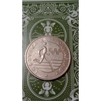 Польша 20 злотых 1980 олимпийские игры