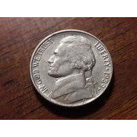 США 5 центов 1989 (P)