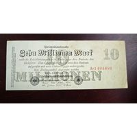 1923 год Германия 10 000 000 марок