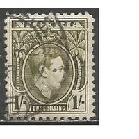 Нигерия. Король Георг VI. 1938г. Mi#58.