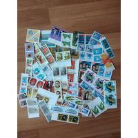 45 сцепок чистых марок СССР (90 штук)