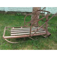 Санки старинные прочные начало 50-х.Все 100% оригинале