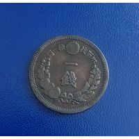 Монета Япония 1 сен 1877 г -3