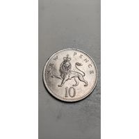 Великобритания10 новых пенсов 1980