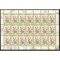 Беларусь. 2008. Стандарт.  Нарцисс (50р) (з.99-2010) Лист