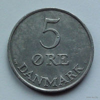 Дания 5 эре, 1953